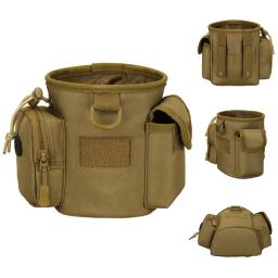 Militar tático bolsa de cintura para treinamento do cão, saco de caça, treinamento do cão, lanche, isca, com bolso, para animal de estimação, andando, luva - Image 6