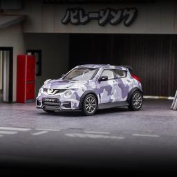 Modelos de carros em miniatura em pequena escala, brinquedos colecionáveis, conjuntos de presentes, Nissan Juke-R 2.0 YF15, 1:64 - Image 2