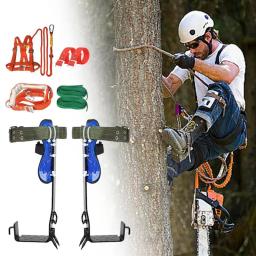 Kit de equipamento de escalada em árvore, espinho de escalada, ferramentas de trabalho em árvore, equipamento de escalada com pedal antiderrapante para atividades ao ar livre, frutas - Image 1