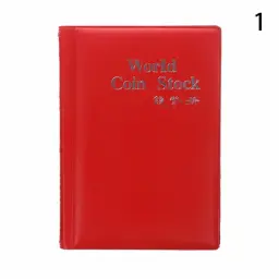 Coleção De Armazenamento De Moedas Do Mundo Álbum De Fotos, Porta-livros, Presente De Bolso, 120 Grade - Image 5