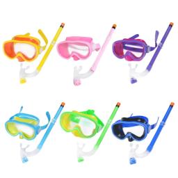 Conjunto snorkel infantil, equipamento mergulho para crianças, óculos natação unissex, mergulho anti-nevoeiro, combo snorkel superior seco - Image 1