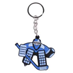 Chaveiro com pingente hóquei no gelo, porta-chaves, esportes inverno, decorativo - Image 3