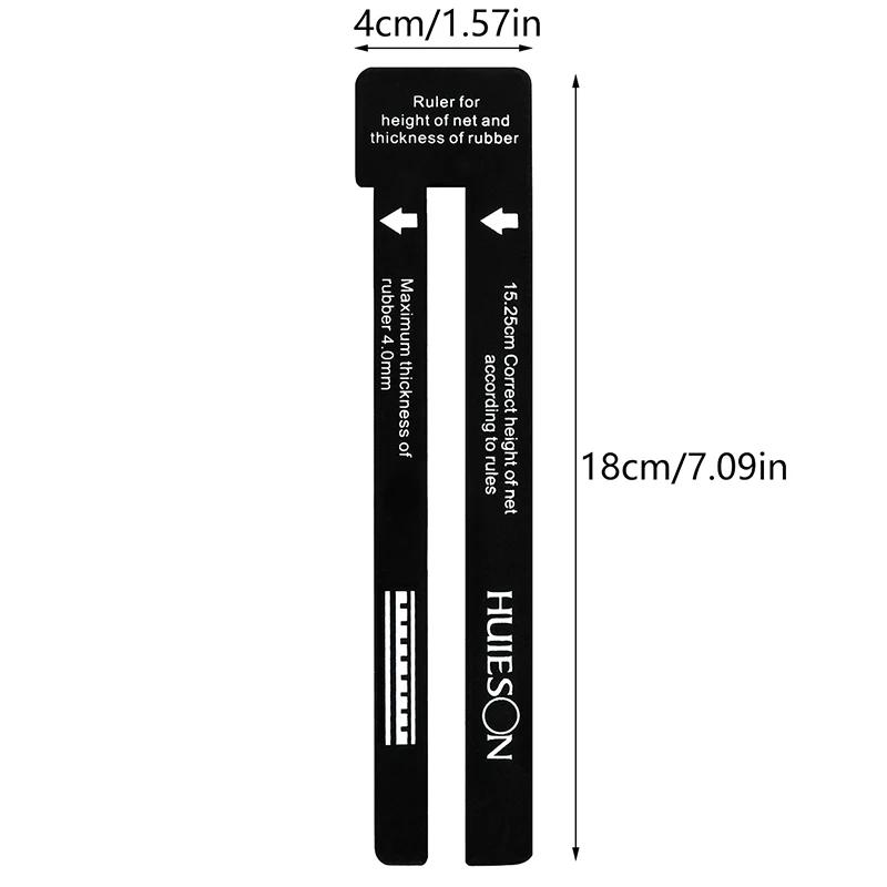 Régua padrão do árbitro do tênis de mesa, Régua de medição para medir a rede, altura e espessura da borracha, 1 PC - Image 1