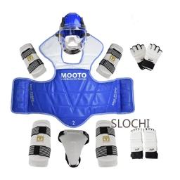 Artes Marciais, Equipamento De Proteção De Taekwondo De Boxe Infantil, Conjunto Completo, Competição De Engrossar, Equipamento De Combate Real - Image 2