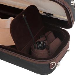 Oxford caso violino pano com higrômetro, ombro duplo volta, corda acessórios instrumento - Image 5