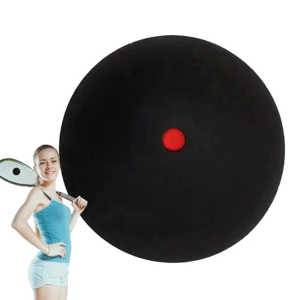 Bolas de Squash Único Ponto, Borracha, Esportes, Competição, Portátil, Amarelo, Equipamento, Raquete, Fácil - Image 1