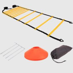 Esportes ao ar livre Prop Agile Ladder, futebol, basquete, ritmo, velocidade de equilíbrio, corda de treinamento, obstáculos para crianças, 42cm - Image 3