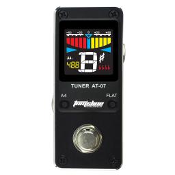 Aroma AT-07 Pedal de Efeito Afinador de Guitarra, Mini Pé, Sintonia Cromática, Display HD, Metal Shell, Peças de Guitarra e Acessórios - Image 1