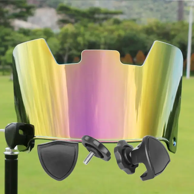 Viseira de Rugby Acessível para Capacete de Futebol Americano com Clipes Inclusos
