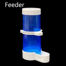 Drinautomático para pássaros, alimentador azul para pássaros, gaiola para papagaio, ferramenta de alimentação, bowls e drin, 1 unidade - Image 3