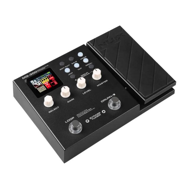 Pedal Nux MG-300: Efeitos Multi-Modelagem de Amplificadores para Guitarras Elétricas e Acessórios Avançados
