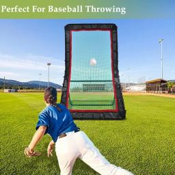 Baseball prática treinador alvo Net, Cricket, lacrosse Rebounder - Image 4