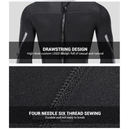 Roupa de mergulho neoprene 3mm masculino terno surf mergulho equipamento de subaquático pesca submarina kitesurf roupa de banho de fato molhado natação - Image 5