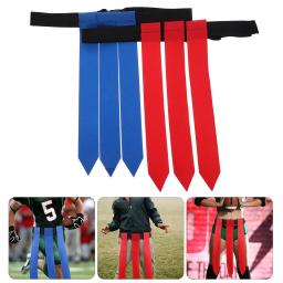 Futebol americano Match Training Buckle Belt, Cinta de cintura ajustável, Rugby Flag Tag, Resistente ao desgaste, 2pcs - Image 1
