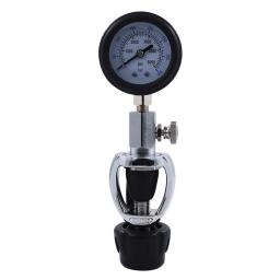 Mergulho submersível profissional Pressure Gauge 5000PSI Air Tank Pressure Checker Dive Acessório - Image 2
