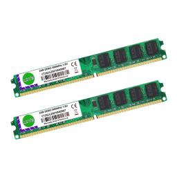 Memória RAM DDR2 2GB 4GB para Desktop, 667 800Mhz PC2 5300 6400 1.8V 240Pin, DIMM para Computador, Não-ECC, totalmente compatível. - Image 2