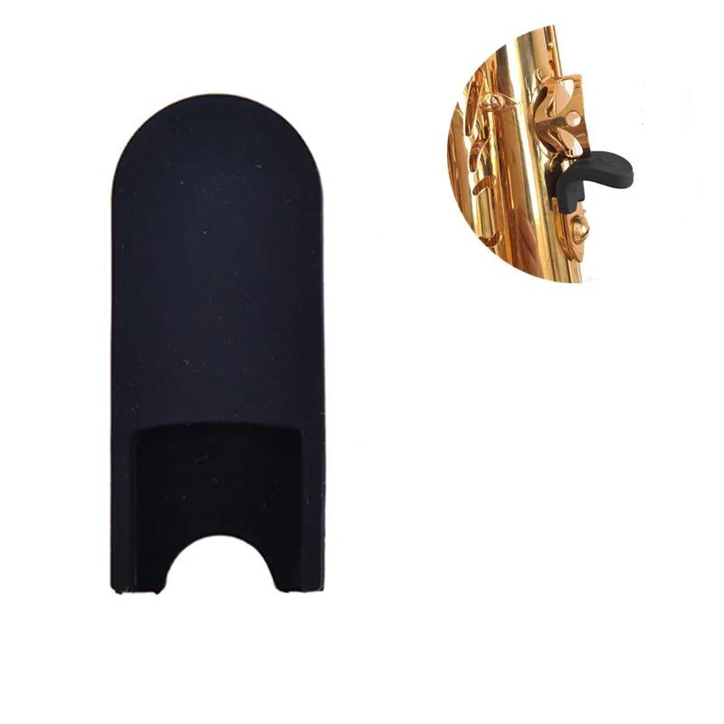 Clarinete Oboé Ergonômico Ajustável, Polegar Dedo Resto, Borracha Preta, Acessórios Para Instrumentos De Latão, 1Pc - Image 1