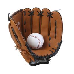10.5/11.5/12.5 Polegada esporte ao ar livre luva de beisebol para crianças jovens adultos mão esquerda luva prática de beisebol para equipamentos de prática - Image 2