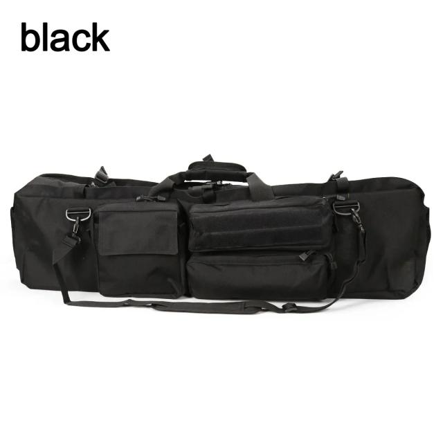 Bolsa Tática para Armas: Estojo de Transporte para Rifle M249 Ideal para Caça, Tiro e Paintball com Alça de Ombro Portátil