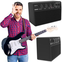 Amplificador de Mini Guitarra com Interface Universal, Amplificador Profissional, Leve, Carregamento USB, Viagem, Prática Diária, 6,35mm - Image 2