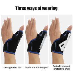 Polegar cinta e estabilizador de pulso para homens e mulheres, Spica Splint para artrite, tendinite, suporte Wrap - Image 6