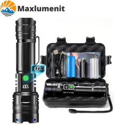 Poderoso 1000000   Lanterna led de alto lúmen, super brilhante, recarregável, portátil, ultra potência, usb c, uso de emergência ao ar livre - Image 1