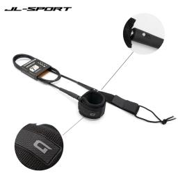Surf Leash com embalagem simples, Surf Board, Branded Leash Pé, TPU Foot Rope, Straight Surf Leash, 6-9FT, 7mm - Image 1