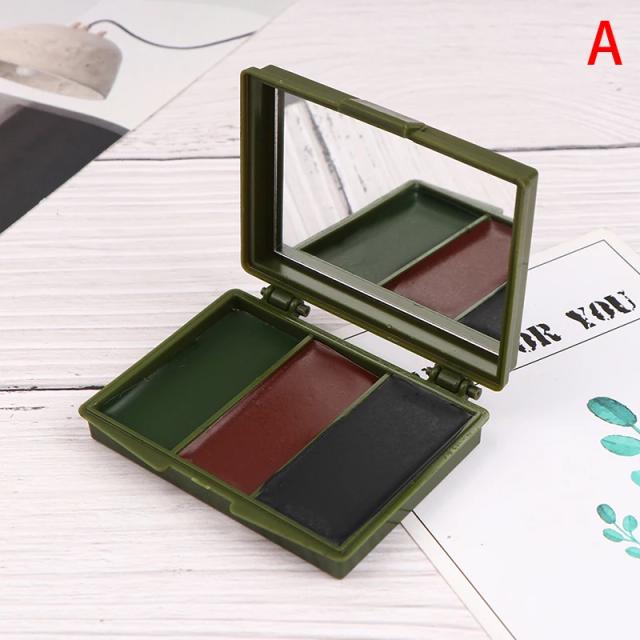 Camuflagem Facial para Caça e Atividades ao Ar Livre com 3,5 Cores para Cosplay e Pintura Tiro