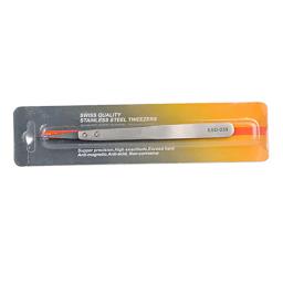 Esd 259 alta qualidade lidar com pinças de aço inoxidável com 8 pçs exchengeable dicas de plástico antiestático terno para o trabalho diferente - Image 6