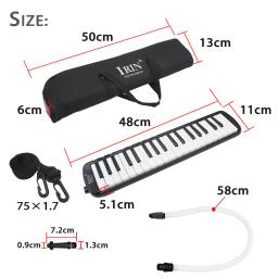 IRIN-Piano boca órgão com bolsa de transporte, instrumento musical, presente para iniciantes, prática de desempenho, melofone, 37 teclas - Image 6