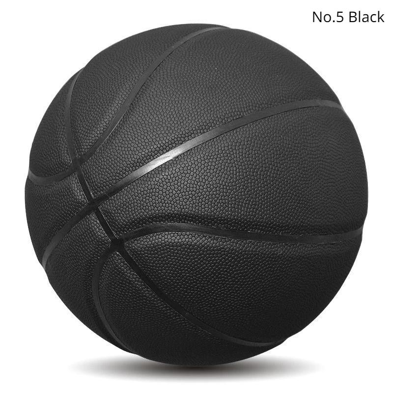 Basquete antiderrapante para crianças e adultos, Resistente ao desgaste, Treinamento de competição, Cimento, Chão, Branco, Preto, Vermelho, Não 5, Não 7 - Image 1