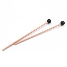 Profissional Xilofone Marimba Mallet Baquetas, Instrumento de Percussão, Mallet Acessórios Parte, Comprimento 365mm, 1 Par - Image 2