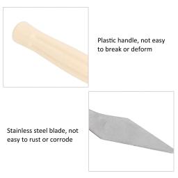 Conjunto de 7 faca de tinta a óleo, espátula para pintura do bolo, mini paleta, ferramenta de cozimento, ferramenta de escultura - Image 5