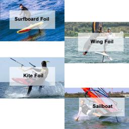 Hydrofoil Surf WingFoil Board, Hard Wakeboard, Kite Wind SUP Paddle Board, Veleiro Surf, Folha de surf, 2024 - Image 2