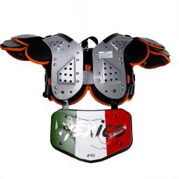 Universal Football Back Plate Shoulder Pads, esportes, futebol americano, protetor traseiro, parte inferior das costas almofadas para adultos - Image 6