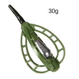 Carp Fish Feeder Bait Cage, Ferramenta de pesca ao ar livre, Combater Acessórios, Combater, 20g, 30g, 40g - Image 4