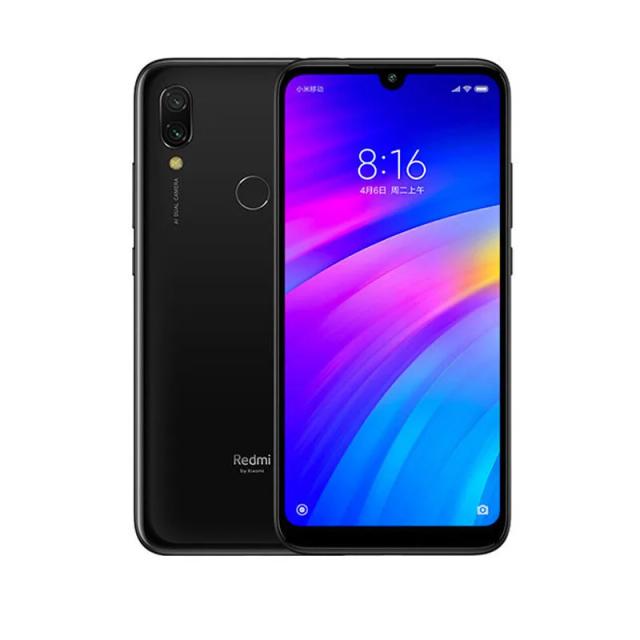 Xiaomi redmi 7 celular com capa de telefone, dual sim solt celular android câmera dupla usado telefone