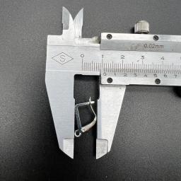 30pcs aço inoxidável francês brincos fechos ganchos acessórios DIY jóias fazendo ferro gancho Earwire brinco descobertas suprimentos - Image 3