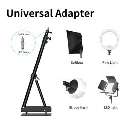 170cm 135cm suporte de projetor de braço de lança de montagem na parede pesada para estúdio de fotografia softbox vídeo luzes de anel estroboscópico - Image 6
