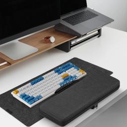 Geekria-caso teclado portátil para 100 chaves, bolsa de transporte de viagem, compatível com alma f99, keychron v5/q5/k4 - Image 6