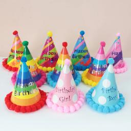 Decoração De Festa De Aniversário Chapéu Da Coroa Para Crianças, Boné De Papel De Aniversário Artesanal DIY, Presente Do Festival Do Bebê, Chapéus De Ornamento, Jardim De Infância - Image 2