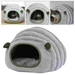 Saco de dormir quente para pet, cama de gato, linda casa de gato, ninho para cachorro pequeno, esteira, cama de gato, 1pc - Image 2