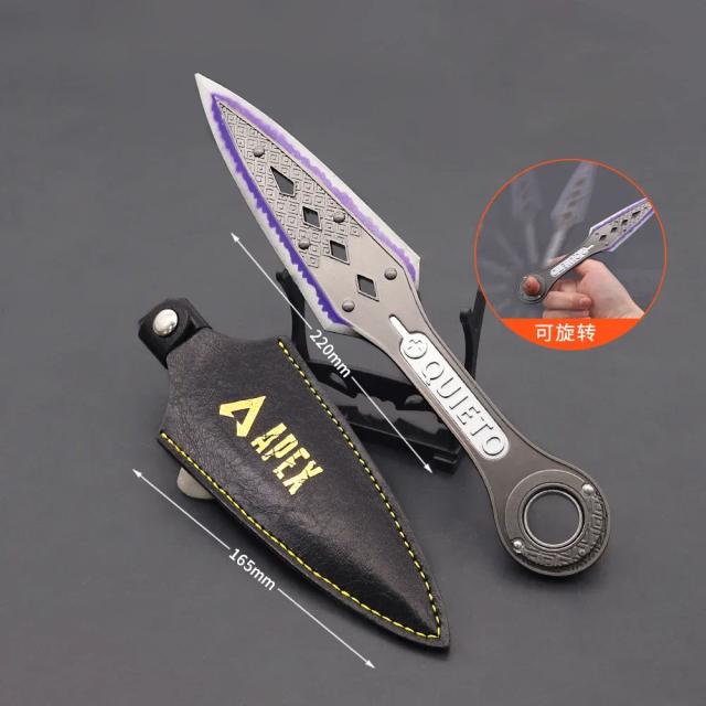 Arma Espectro Herdeira com Coldre Octane para Rapaz - Brinquedos de Segurança 22cm do Apex Legends, Modelo Liga Samurai