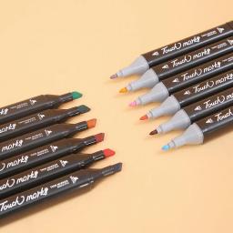 24-168 Colors Oily Art Marker Pen Set for Draw Double Headed Sketching Oily Tip Based Markers Graffiti Manga School Art Supplies - Image 3