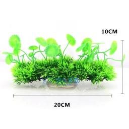 CP05 Artificial Aquário Decor Plantas, Ornamento De Ervas Daninhas De Água, Planta Aquática, Aquário, Grama Decoração Acessórios, Produto Aquático - Image 4