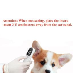 Termômetro infravermelho de ouvido para animais de estimação, Medição de animais médicos, Sem contato, Equipamento veterinário doméstico, Eletrônico, Cão, Gato, 2024 - Image 6