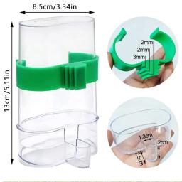 Bebedouro automático suspenso para pássaros de pequeno e médio porte, gaiola impermeável resistente ao desgaste - Image 6