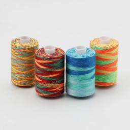 Fios de poliéster para costura, bordado Quilting, Overlock Bordado, Fio de reparo manual, 1000Yard, 10pcs por caixa - Image 5
