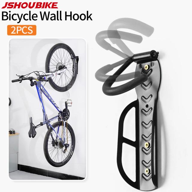 Suporte de Bicicleta Ajustável para Parede - Rack para MTB e Road Bike com Gancho de Armazenamento e Acessórios