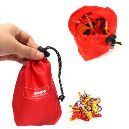 Saco de armazenamento de acampamento ao ar livre multifuncional caminhadas saco de armazenamento de viagem cordão bolsa organizador impermeável natação - Image 3